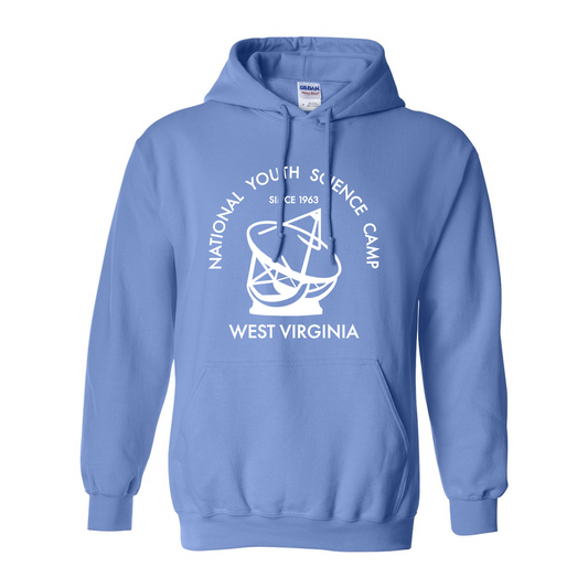 NYSCamp Arch Logo Hoodie - Carolina Blue