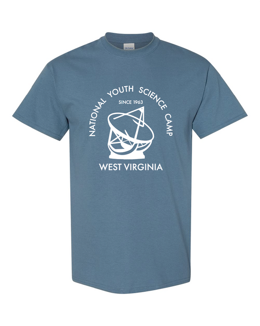 NYSCamp Arch Logo Shirt - Indigo Blue