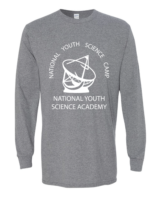 Long Sleeve NYSCamp Logo Shirt - Graphite Heather
