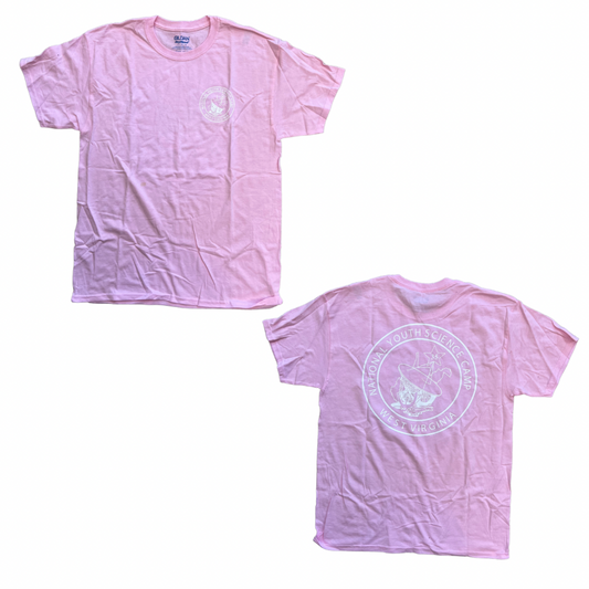 NYSCamp Logo Shirt - Light Pink